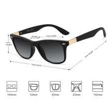 Load image into Gallery viewer, VEITHDIA Sunglasses Gradient Photochromic Unisex Polarized Mirror Lens Vintage Day Night Dual Sun Glasses For Men Women 7029
