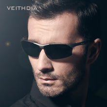 Carica l&#39;immagine nel visualizzatore di Gallery, VEITHDIA Sunglasses Men Aluminum Brand Polarized UV400 Lens  Outdoor Driving Sun Glasses Mirror Eyewear For Male  6576
