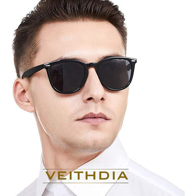VEITHDIA Occhiali da sole da uomo Brand Designer unisex fotocromatici specchio polarizzato occhiali da sole maschili per donna V6116