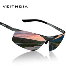 Carica l&#39;immagine nel visualizzatore di Gallery, VEITHDIA Sunglasses Men&#39;s Brand Designer Cycling Sports Polarized UV400 Lens Outdoor Sun Glasses Driving Eyewear For Male 6501