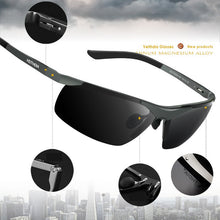 Carica l&#39;immagine nel visualizzatore di Gallery, VEITHDIA Sunglasses Men&#39;s Brand Designer Cycling Sports Polarized UV400 Lens Outdoor Sun Glasses Driving Eyewear For Male 6501