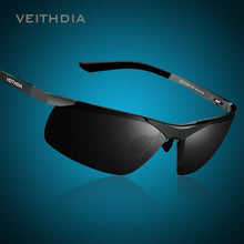 Carica l&#39;immagine nel visualizzatore di Gallery, VEITHDIA Sunglasses Men&#39;s Brand Designer Cycling Sports Polarized UV400 Lens Outdoor Sun Glasses Driving Eyewear For Male 6501