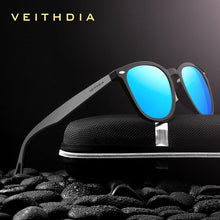 Carica l&#39;immagine nel visualizzatore di Gallery, VEITHDIA Sunglasses Unisex Aluminum+TR90 Men&#39;s Photochromic Mirror Sun Glasses Eyewear Accessories For Men Women 6116