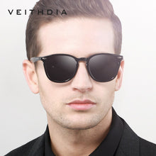 Carica l&#39;immagine nel visualizzatore di Gallery, VEITHDIA Sunglasses Unisex Aluminum+TR90 Men&#39;s Photochromic Mirror Sun Glasses Eyewear Accessories For Men Women 6116
