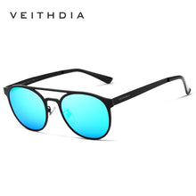 Carica l&#39;immagine nel visualizzatore di Gallery, VEITHDIA Occhiali da sole da donna Occhiali da sole polarizzati da uomo classici di marca Occhiali da vista a specchio UV400 Accessori per occhiali da uomo V3900
