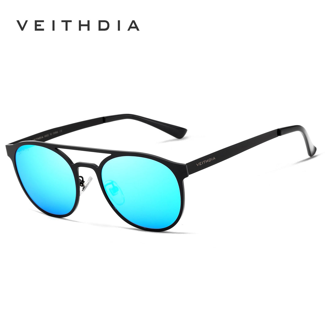 VEITHDIA Occhiali da sole da donna Occhiali da sole polarizzati da uomo classici di marca Occhiali da vista a specchio UV400 Accessori per occhiali da uomo V3900