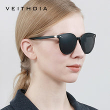 Load image into Gallery viewer, VEITHDIA Sunglasses Women Vintage Polarized Sun Glasses UV400 Lens Cat Eye Ladies Brand Designer Eyewear Female S8520