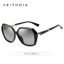 Load image into Gallery viewer, VEITHDIA TR90 Women's Sun glasses Polarized Gradient Lens  Ladies Designer Sunglasses Eyewear For Women 3161