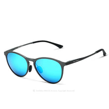 Load image into Gallery viewer, VEITHDIA Unisex Retro Aluminum Magnesium Mirror Sunglasses Polarized Lens Vintage Eyewear Driving Sun Glasses Men/Women 6625