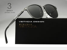 Load image into Gallery viewer, VEITHDIA Unisex Retro Aluminum Magnesium Sunglasses Polarized Lens Vintage Eyewear Accessories Sun Glasses Oculos de sol 6680