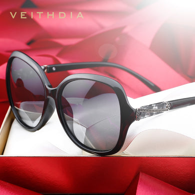 VEITHDIA Women Sun Glasses Polarized Gradient Lens  Ladies Designer Sunglasses Eyewear Accessories For Female 3023
