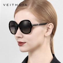 Carica l&#39;immagine nel visualizzatore di Gallery, VEITHDIA Women Sun Glasses Polarized Gradient Lens  Ladies Designer Sunglasses Eyewear Accessories For Female 3023