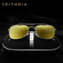 Load image into Gallery viewer, VEITHDIA Women Sunglasses Men Unisex Classic  Brand Alloy Polarized UV400 Vintage Eyewear Male Sun Glasses V3820