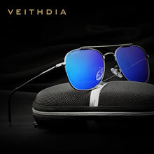 Load image into Gallery viewer, VEITHDIA Women Sunglasses Men Unisex Classic  Brand Alloy Polarized UV400 Vintage Eyewear Male Sun Glasses V3820