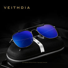 Load image into Gallery viewer, VEITHDIA Women Sunglasses Men Unisex Classic  Brand Alloy Polarized UV400 Vintage Eyewear Male Sun Glasses V3820