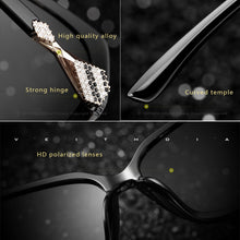 Carica l&#39;immagine nel visualizzatore di Gallery, VEITHDIA Occhiali da sole da donna Occhiali da sole polarizzati sfumati UV400 Occhiali da sole firmati da donna Accessori per occhiali da donna 3158 