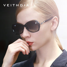 Carica l&#39;immagine nel visualizzatore di Gallery, VEITHDIA Occhiali da sole da donna Occhiali da sole polarizzati con lenti sfumate Occhiali da sole firmati da donna Accessori per occhiali da donna 3170 