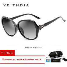 Load image into Gallery viewer, VEITHDIA Women's Sun glasses Polarized Gradient Lens  Ladies Designer Sunglasses Eyewear Accessories For Women 3068