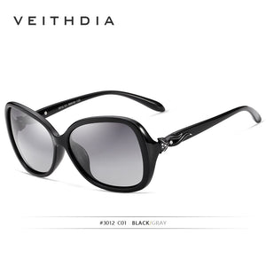 VEITHDIA Women's Sun glasses Polarized Gradient UV400 Lens  Ladies Sunglasses Eyewear Accessories For Women Oculos de sol