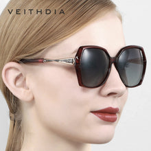 Load image into Gallery viewer, VEITHDIA Women's Sunglasse Polarized Gradient UV400 Lens  Ladies Designer Sun glasses Eyewear For Women  Oculos de sol