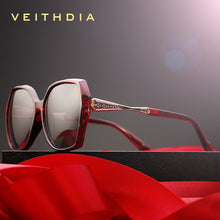 Load image into Gallery viewer, VEITHDIA Women's Sunglasse Polarized Gradient UV400 Lens  Ladies Designer Sun glasses Eyewear For Women  Oculos de sol