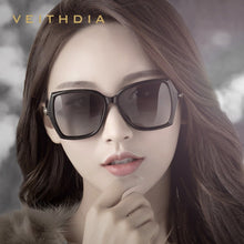 Load image into Gallery viewer, VEITHDIA Womens Retro Sun glasses Polarized  Ladies Brand Designer Sunglasses Eyewear For Women Female V3039