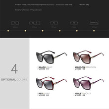 Load image into Gallery viewer, VEITHDIA Womens Retro Sun glasses Polarized  Ladies Brand Designer Sunglasses Eyewear For Women Female V3039