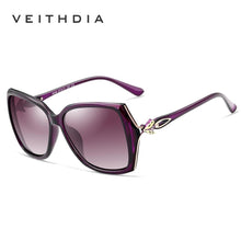 Load image into Gallery viewer, VEITHDIA Womens Retro Sun glasses Polarized  Ladies Brand Designer Sunglasses Eyewear For Women Female V3039