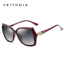 Load image into Gallery viewer, VEITHDIA Womens Retro Sun glasses Polarized  Ladies Brand Designer Sunglasses Eyewear For Women Female V3039