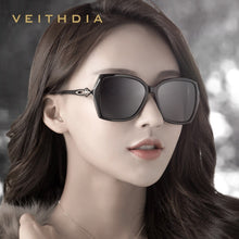 Load image into Gallery viewer, VEITHDIA Womens Retro Sun glasses Polarized  Ladies Brand Designer Sunglasses Eyewear For Women Female V3039