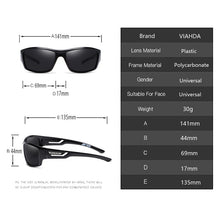 Load image into Gallery viewer, VIAHDA Polarized Sunglasses Men Designer HD Driving Sun Glasses  Male Fishing Eyewear UV400 gafas de sol