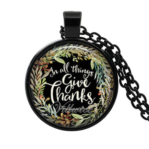 bible verse necklace god is in her she will not fall scripture quote jewelry for women men christian faith gifts