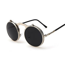 Load image into Gallery viewer, VINTAGE women STEAMPUNK SUNGLASSES round female steam punk retro de sol ladies Men Retro SUN GLASSES sunglasses for women