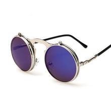 Load image into Gallery viewer, VINTAGE women STEAMPUNK SUNGLASSES round female steam punk retro de sol ladies Men Retro SUN GLASSES sunglasses for women