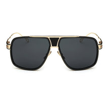 Load image into Gallery viewer, VISION Square Pilot Sunglasses Men Driving 2023 Male  Brand Sun Glasses for Men Metal Designer Cool Shades MIRROR Retro