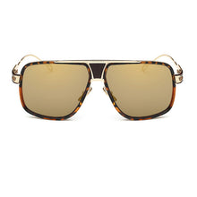 Load image into Gallery viewer, VISION Square Pilot Sunglasses Men Driving 2023 Male  Brand Sun Glasses for Men Metal Designer Cool Shades MIRROR Retro