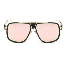 Load image into Gallery viewer, VISION Square Pilot Sunglasses Men Driving 2023 Male  Brand Sun Glasses for Men Metal Designer Cool Shades MIRROR Retro