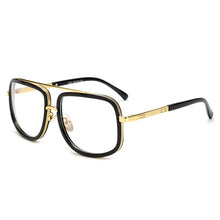 Load image into Gallery viewer, VISION Square Pilot Sunglasses Men Driving 2023 Male  Brand Sun Glasses for Men Metal Designer Cool Shades MIRROR Retro