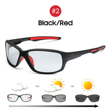 Load image into Gallery viewer, VIVIBEE 2023 Men Photochromic Sunglasses Polarized Golf Women Cycle Color Changing Black Sun Glasses Outdoor Sports Goggles