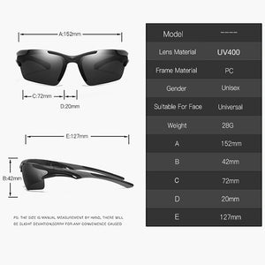 VIVIBEE 2023 Trend Sport UV400 Occhiali da sole Occhiali da pesca da uomo Occhiali da donna Specchio rosso Lente Cornice bianca Tonalità esterne