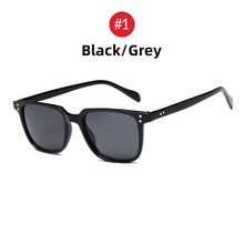 Load image into Gallery viewer, VIVIBEE 2022 Trending Small Men Square Sunglasse Retro Black Women  Mirror Glasses Vintage 70s Summer Shades