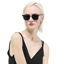 Load image into Gallery viewer, VIVIBEE 2022 Trending Small Men Square Sunglasse Retro Black Women  Mirror Glasses Vintage 70s Summer Shades