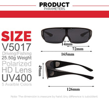 Load image into Gallery viewer, VIVIBEE Flip Up Polarized Sunglasses Men Driving UV400 Photochromic Lens Fishing Goggle for Mypoia Outdoor Women Eyewear