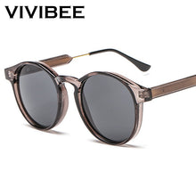 Load image into Gallery viewer, VIVIBEE Gothic Transparent Women Vintage Square Sunglasses 90s Round Sun Glasses 2023 Trending Products UV 400 Men Shades
