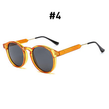 Load image into Gallery viewer, VIVIBEE Gothic Transparent Women Vintage Square Sunglasses 90s Round Sun Glasses 2023 Trending Products UV 400 Men Shades