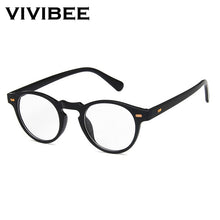 Load image into Gallery viewer, VIVIBEE Men Fashions 2023 Oval Small Sunglasses Clear Classic UV400 Sun Glasses Trends for 2023 Transparent Shades for Women