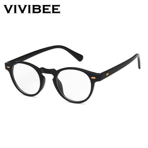 VIVIBEE Men Fashions 2023 Oval Small Sunglasses Clear Classic UV400 Sun Glasses Trends for 2023 Transparent Shades for Women