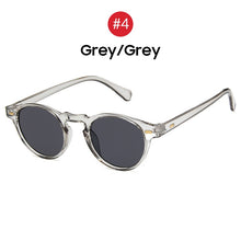 Load image into Gallery viewer, VIVIBEE Men Fashions 2023 Oval Small Sunglasses Clear Classic UV400 Sun Glasses Trends for 2023 Transparent Shades for Women