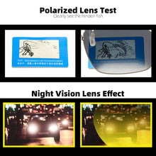 Load image into Gallery viewer, VIVIBEE Mens Metal Clip on Sunglasses for Myopia Eyeglasses Polarized UV400 Women Square Night Vision Driving Sun Glasses