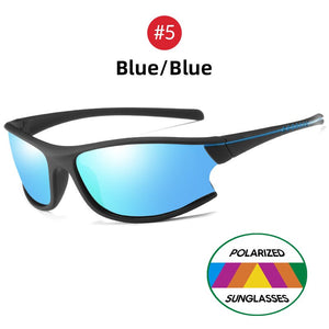 VIVIBEE Mirror Red 100% Polarized Sports Sunglasses Men Goggles 2023 UV400 Climbing Women Outdoor Elasticity Sun Glasses